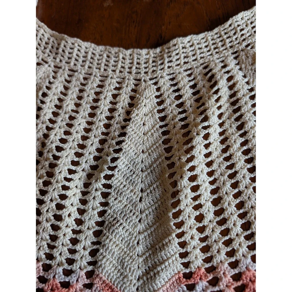 Handmade vintage crochet